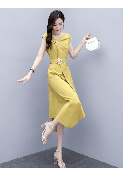 dress wanita korea D6664