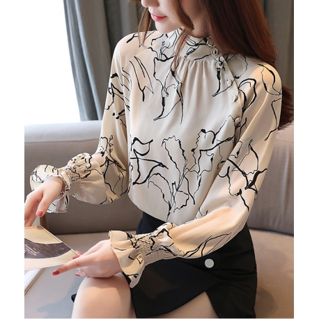 blouse wanita korea T6662