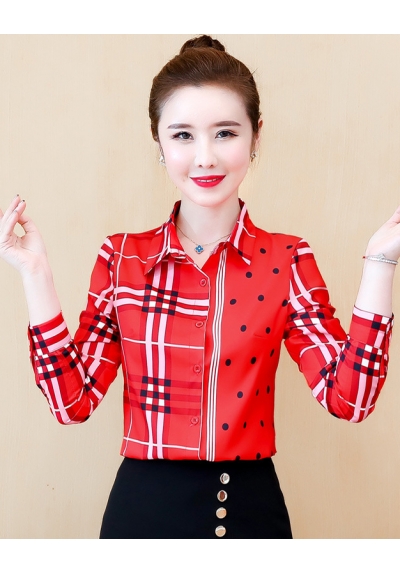 kemeja  wanita korea T6238