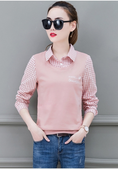 blouse  wanita korea T6673