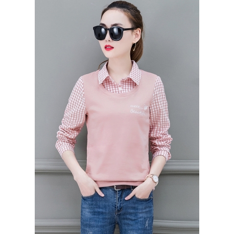 blouse  wanita korea T6672