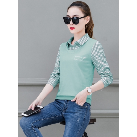 blouse  wanita korea T6674