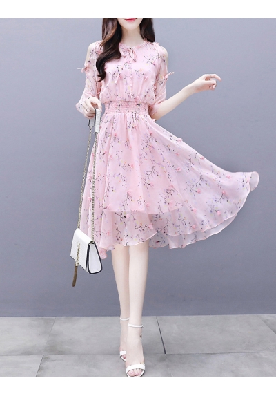 dress wanita korea D6679