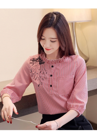 blouse  wanita korea T6673