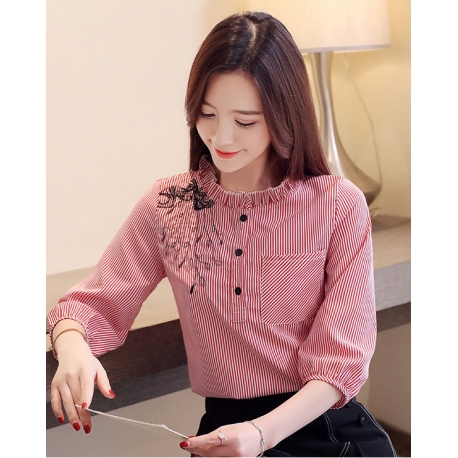 blouse  wanita korea T6673