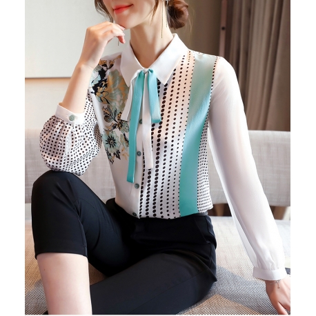 blouse  wanita korea T6678