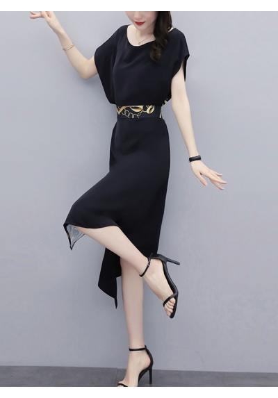 dress wanita korea D6705