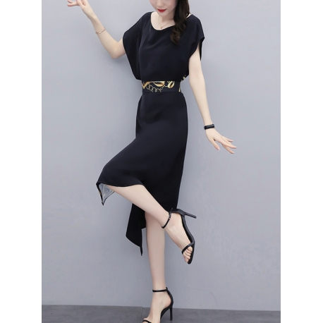 dress wanita korea D6704