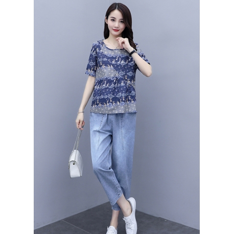 setelan wanita korea D6552