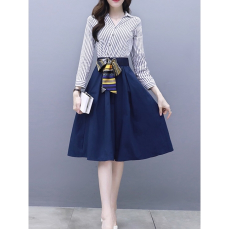 dress wanita korea D6722