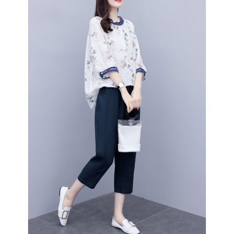 setelan wanita korea D6721