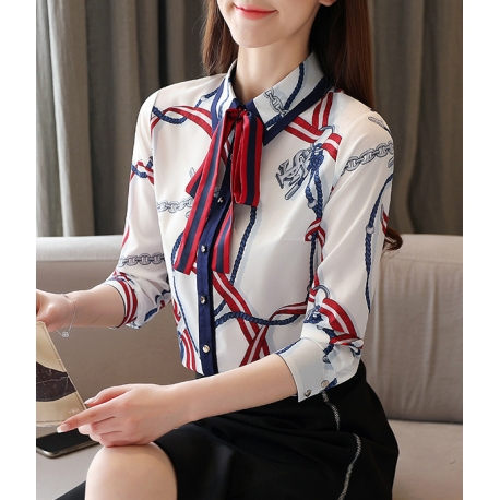 kemeja  wanita korea T6696