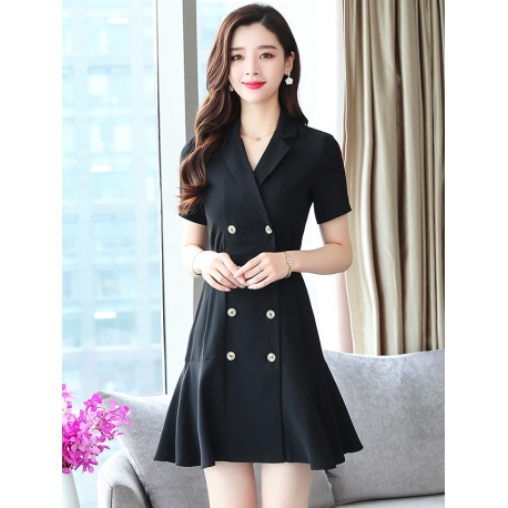 dress wanita korea D6730