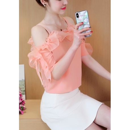 blouse  wanita korea T6711