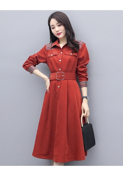 dress wanita korea D6739