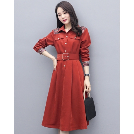 dress wanita korea D6739