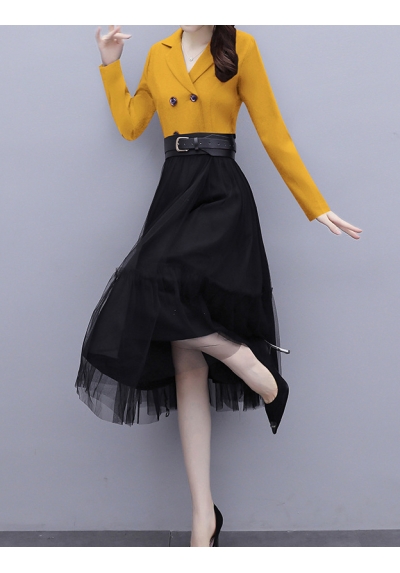 dress wanita korea D6740