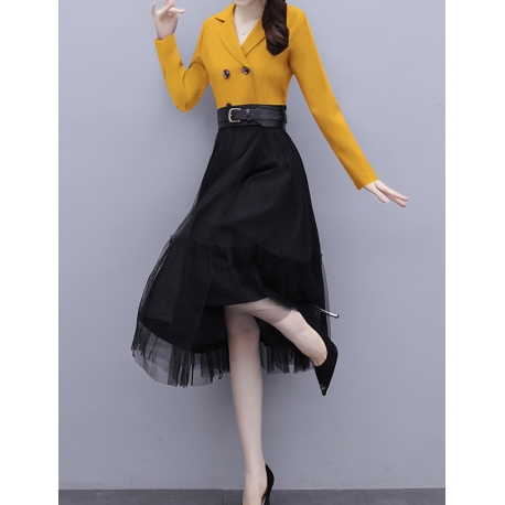 dress wanita korea D6740