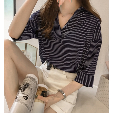 blouse  wanita korea T6719