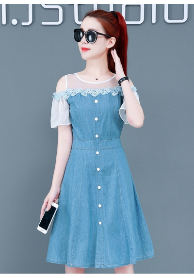 dress denim import D6653
