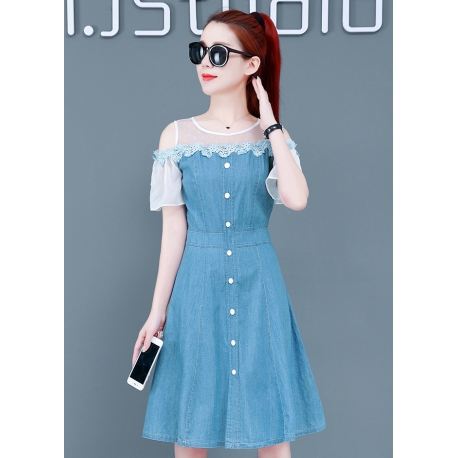 dress denim import D6653