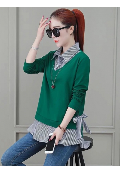 blouse  wanita korea T6731