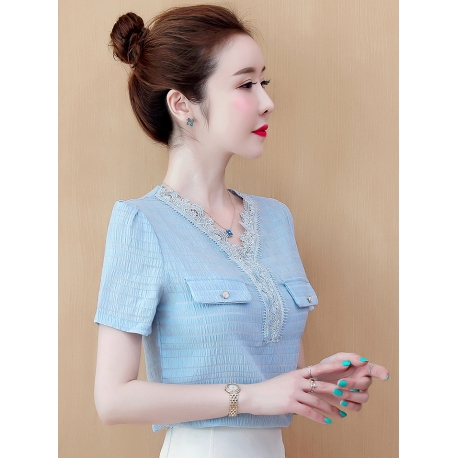 blouse  wanita korea T6733