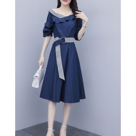 dress wanita korea D6764