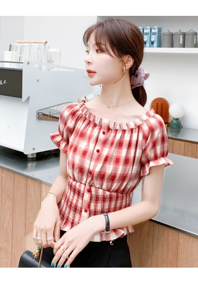 blouse  wanita korea T6559