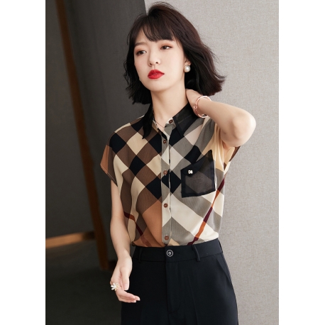 kemeja wanita korea T6417