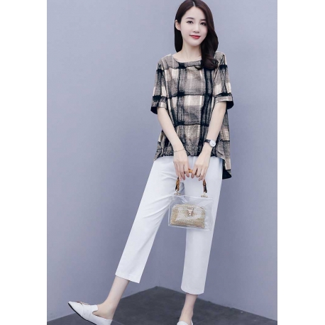 setelan wanita korea D6795