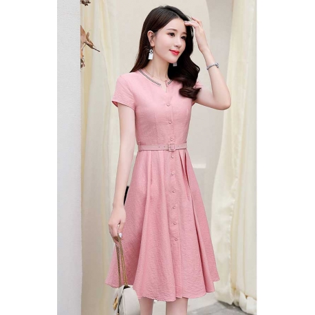 dress wanita korea D6600