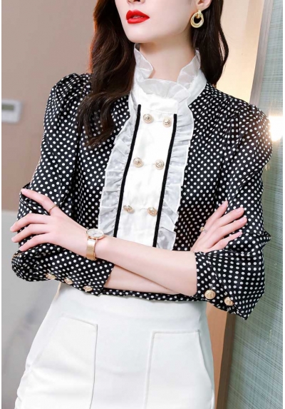 blouse  wanita korea T6772