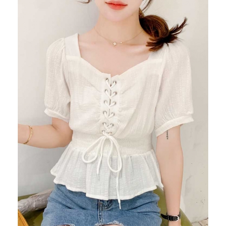 blouse  wanita korea T6770