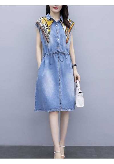 dress denim import D6818