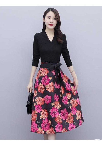 setelan wanita korea D6829