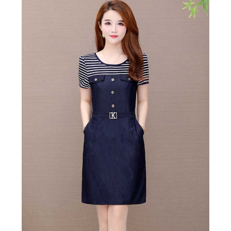 dress wanita korea D6731