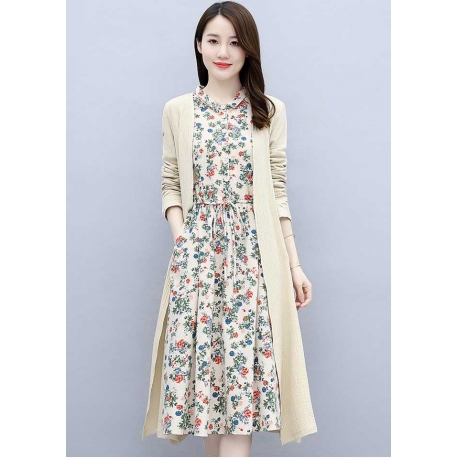 dress wanita korea D6846
