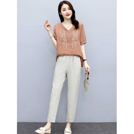 setelan wanita korea D6850