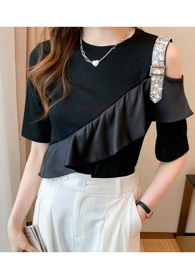 blouse  wanita korea T6804