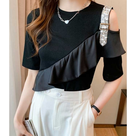 blouse  wanita korea T6796