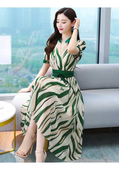 dress wanita korea D6854