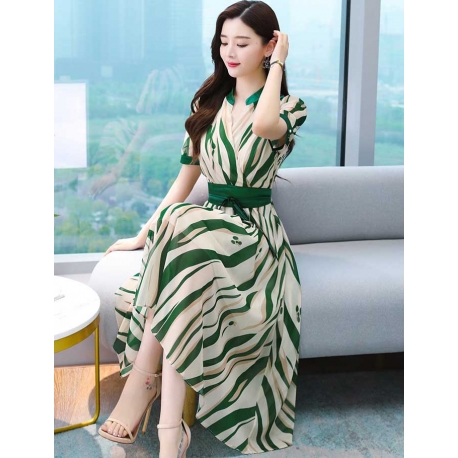 dress wanita korea D6844