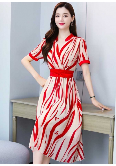 dress wanita korea D6855