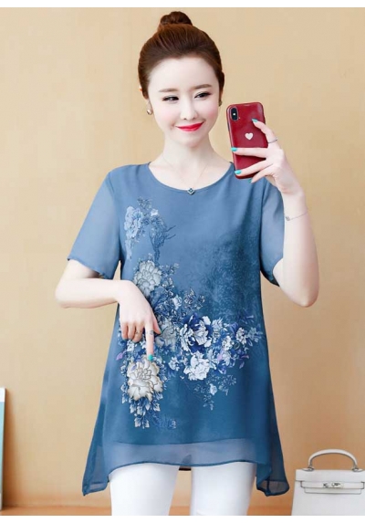 blouse  wanita korea T6808