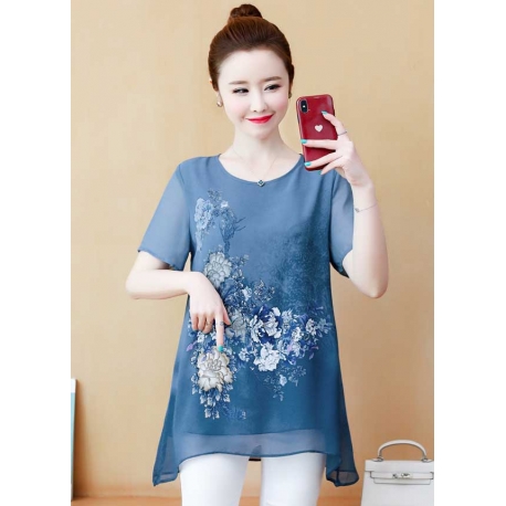 blouse  wanita korea T6808