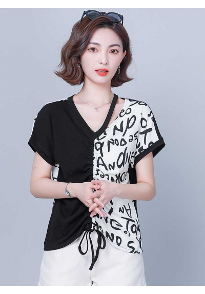 blouse  wanita korea T6831