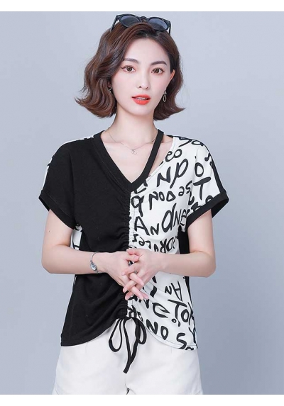 blouse  wanita korea T6829