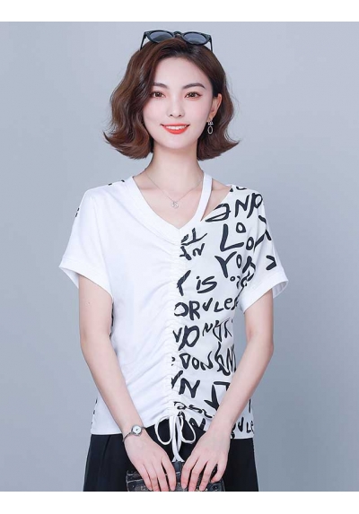 blouse  wanita korea T6831