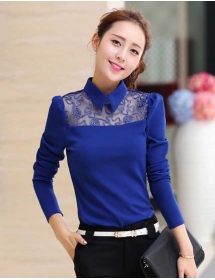 blouse wanita korea lengan panjang T1659